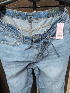 wild fable Women's Light Wash Jeans with Drawstring Waist